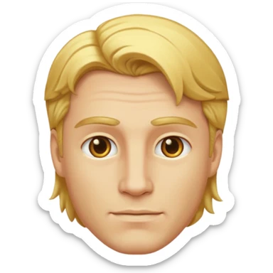 Norse god Balder sticker