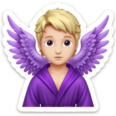 love cupid purple sticker