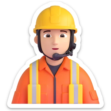 emergency rescue worker safety helmet with light sticker