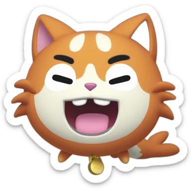 Yo-Kai Watch Whisper sticker