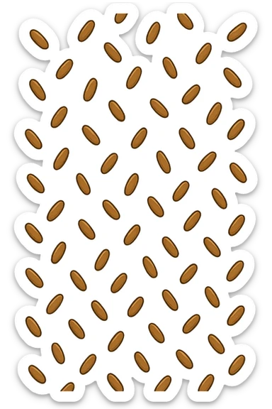 FECI DI ANIMALE A PALLINI CADONO DALL'ALTO sticker