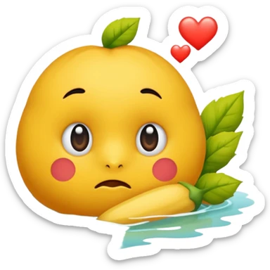 Girl and boy nude and having sex, penis on pussy and cum sticker