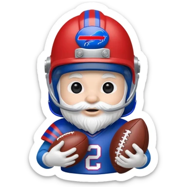 Buffalo Bills gnome sticker