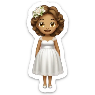 Mariage femme enceinte sticker