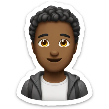 A unique special heart emoji sticker