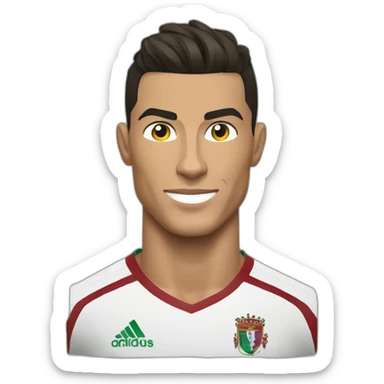 cristiano ronaldo portugal sticker