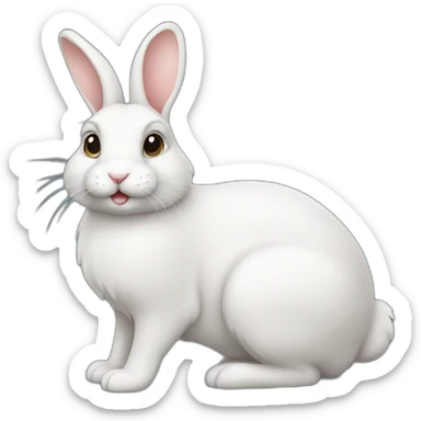 dutch bunny sticker