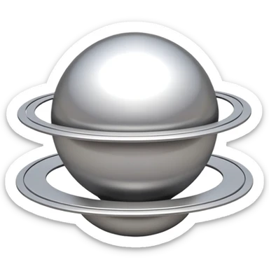 A vivienne westwood logo saturn sticker