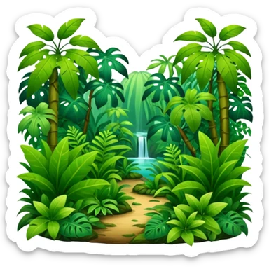 Rainforest sticker