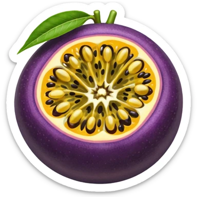 passion fruit  sticker