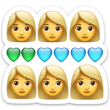 Üstünde 5 yazan bir madalya sticker