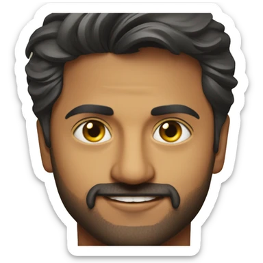 TOLLYWOOD ACTOR NANI sticker