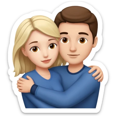 Naked man and woman having sex sticker