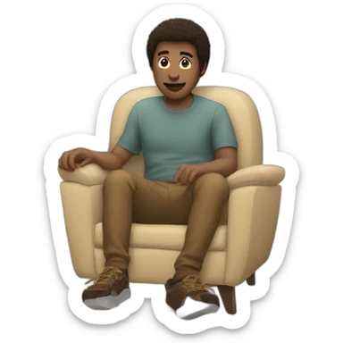 Netflix and chill sticker