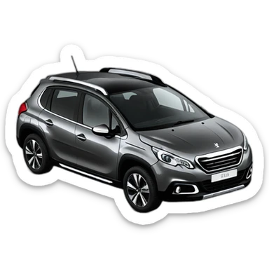Peugeot 2008 car sticker
