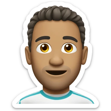 futbolcu inek sticker