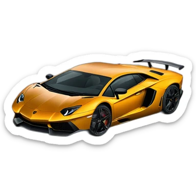 Lamborghini Aventador sticker