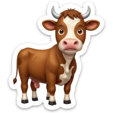 i want to emojie for my app i have page of breed gallery for cattle and buffalo so make emojie for this sticker