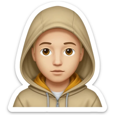 Una persona encapuchada y con lentes de reiser talibán sticker