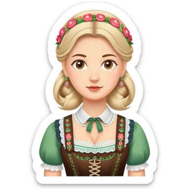 Dirndl sticker