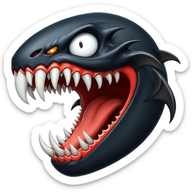 Venom Fang sticker