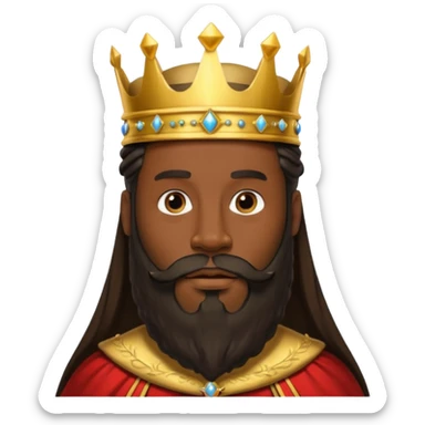black king sticker