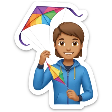Kite Maker sticker