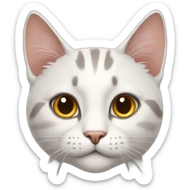 Cat middleage sticker