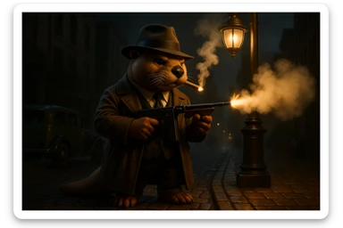 crea una fotografia ratio 16.9 identica a esta no debes cambiar nada solo darmela en estilo Foto hiper realista,no debes agrgar elementos ni letras todo debe permanecer igual y con la isma paleta de colores y expresiones.puede arreglar unpoco parta qsean mas vivos los colores sticker