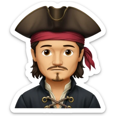 Orlando Bloom Will Turner  sticker