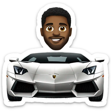 Lamborghini Aventador sticker