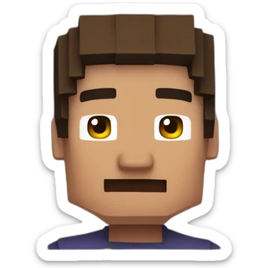 minecraft villager sticker