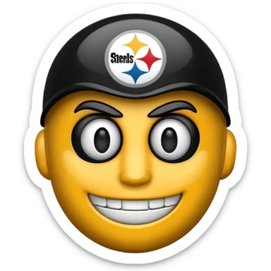 Steelers emoji sticker
