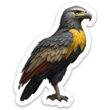 L'aigle et la croix allemand de 39-45 sticker