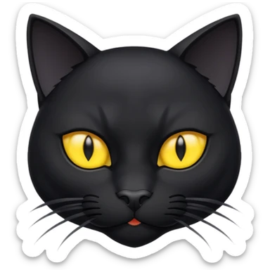 nigger cat sticker