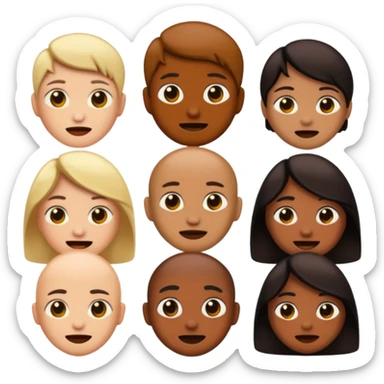 Dark triad emoji  sticker