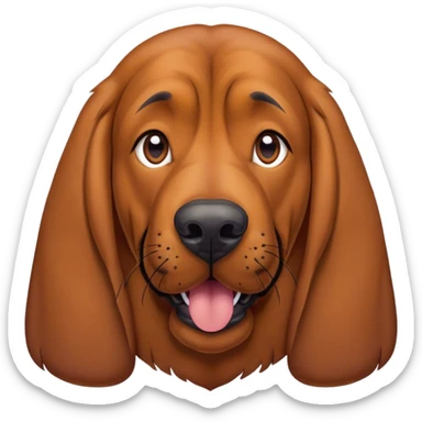 happy Bloodhound  sticker