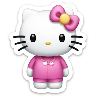 Hello kitty  sticker