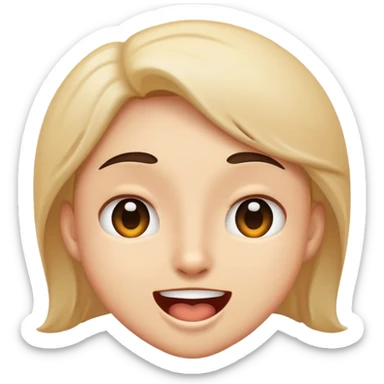 Very excited  sticker