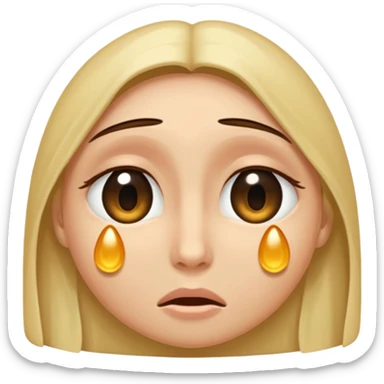 Куриный наггетс + 😭 sticker