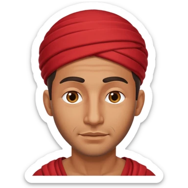 Moroccan Canadian man sticker