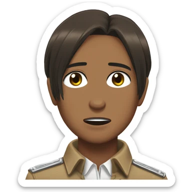 Sasha Braus anime attack on titan sticker