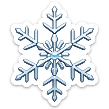 floco de neve sticker