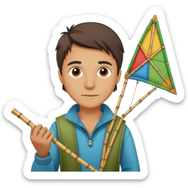 Kite Maker sticker