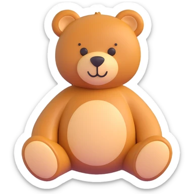 cute teddy bear sticker