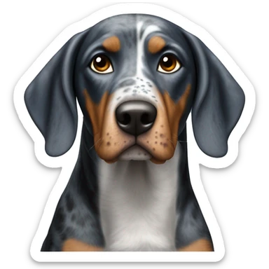 Bluetick Coonhound  sticker