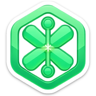 símbolo oficial da farmãcia sticker