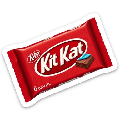 Create kit kat emoji and download it in the emoji sticker