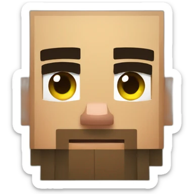 villager minecraft sticker