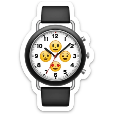 analog watch sticker
